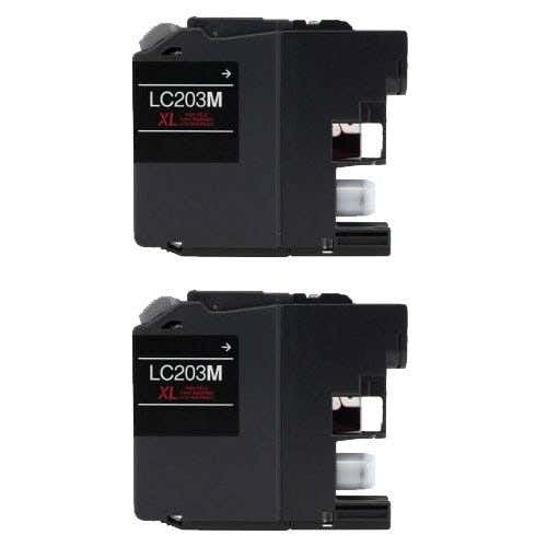 Brother LC203/LC201 Magenta High-Yield Compatible Ink Cartridge Carrotink